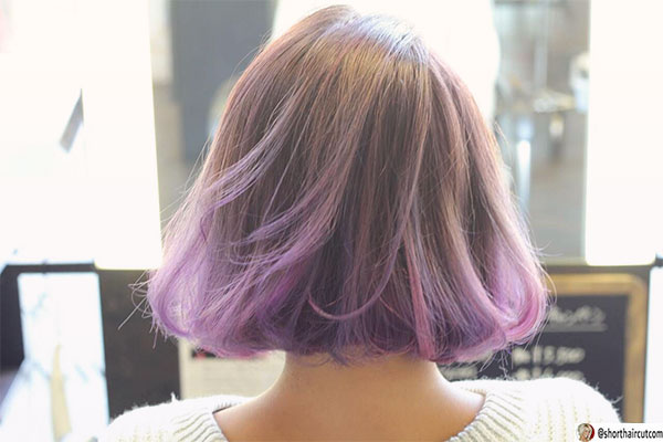 cool purple hair color