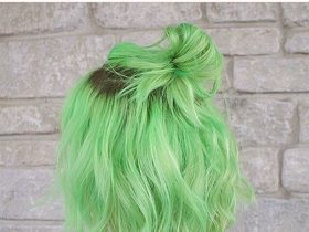 cute green haircuts