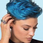 hair blue ideas