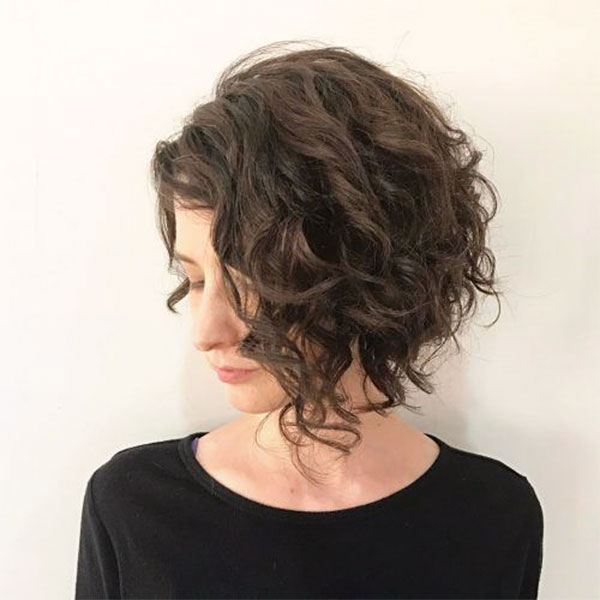 hair color for curly short hair