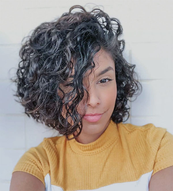 hairstyle ideas for short curly hair