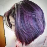 hairstyles with purple