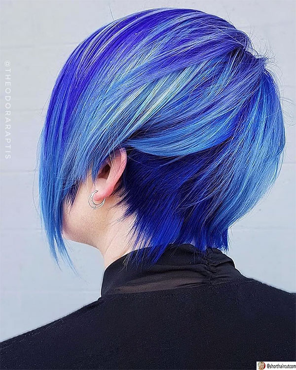 new blue hair ideas