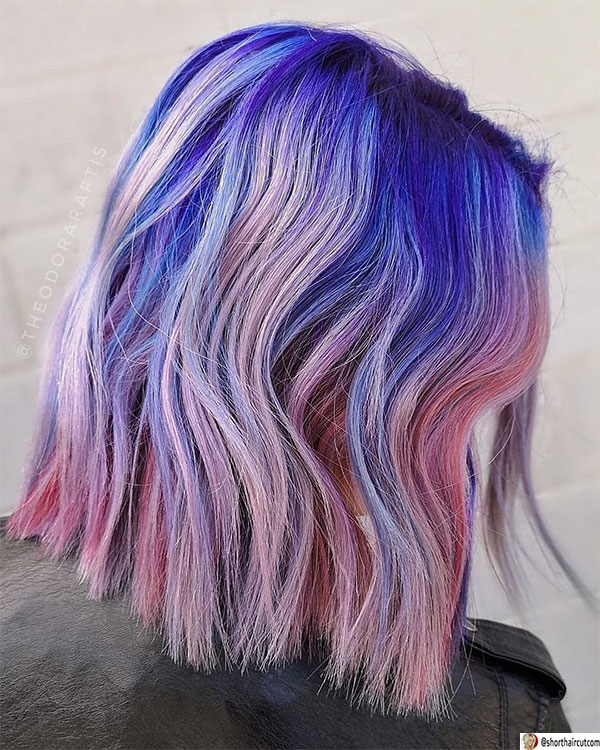 purple hair ideas for summer