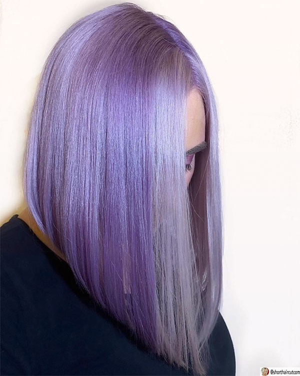purple hair lady