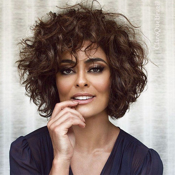 short curly hair images