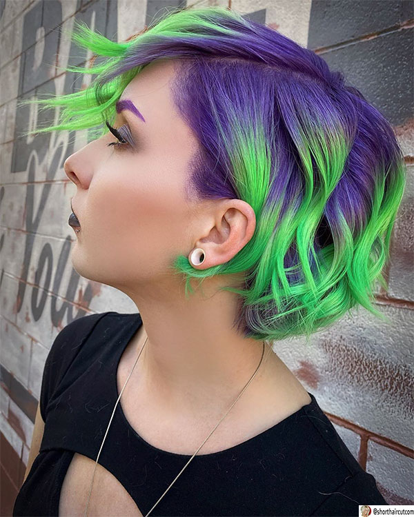 summer purple hair ideas