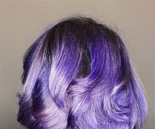 super purple hair