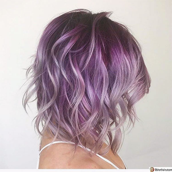 super purple hair