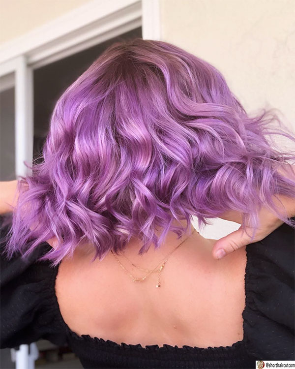 super purple hair color