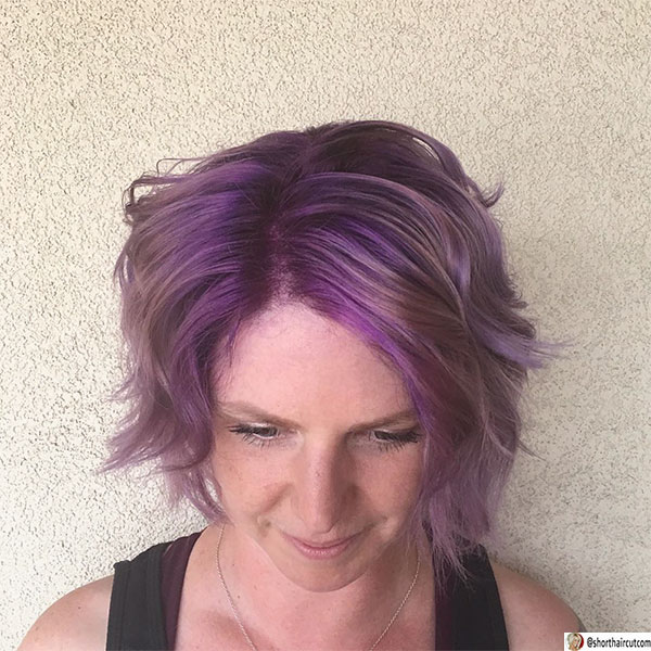 super purple hair color