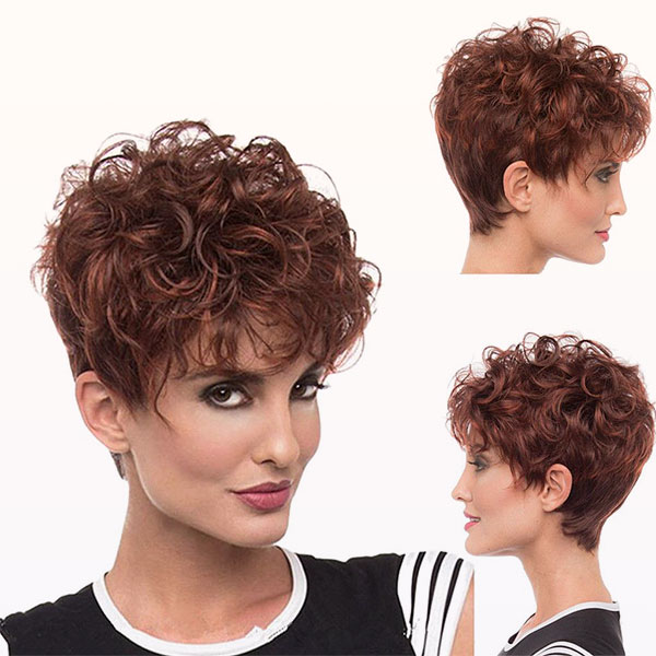 women's short curly haircut styles