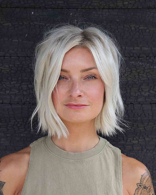 Short Feathered Pixie for Fine Hair